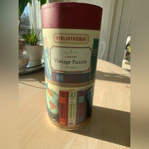 Cavallini & Co. Vintage Library Puzzle 1000 NWT